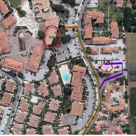 Isles Evasion-parking-100m Plages-commerces La Londe-les-Maures